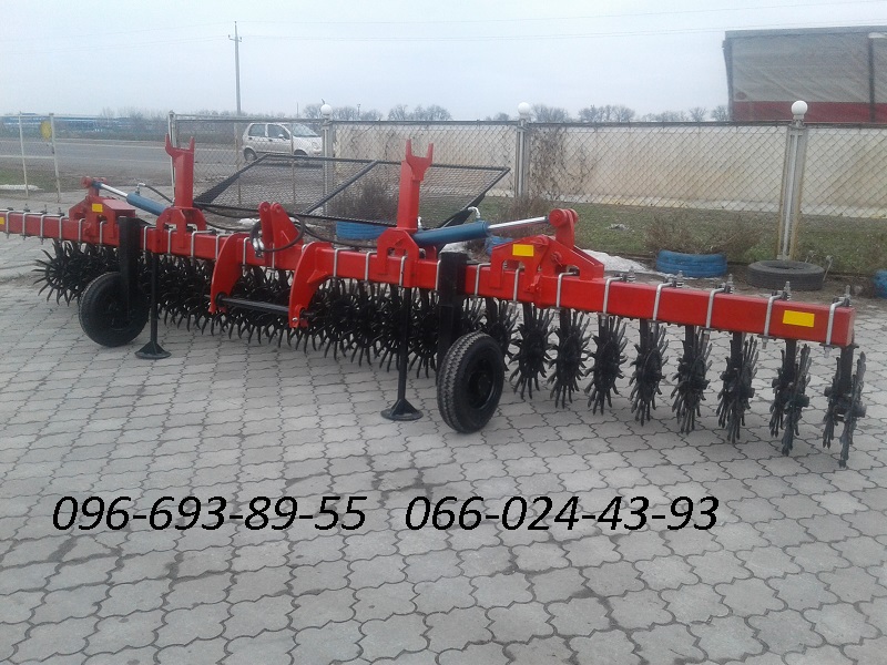 Борона ротаційна МРН-6-01 з складав гідрофікованої рамою